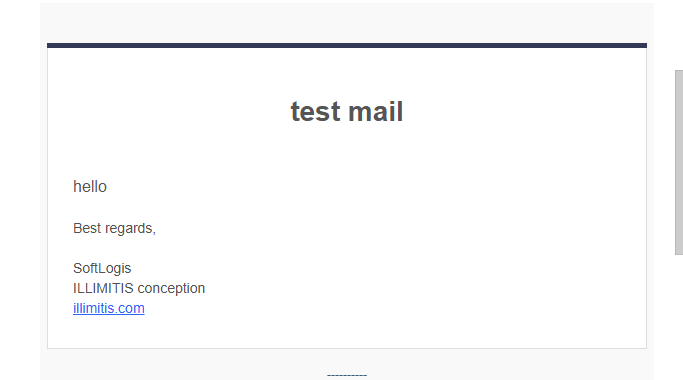test hello