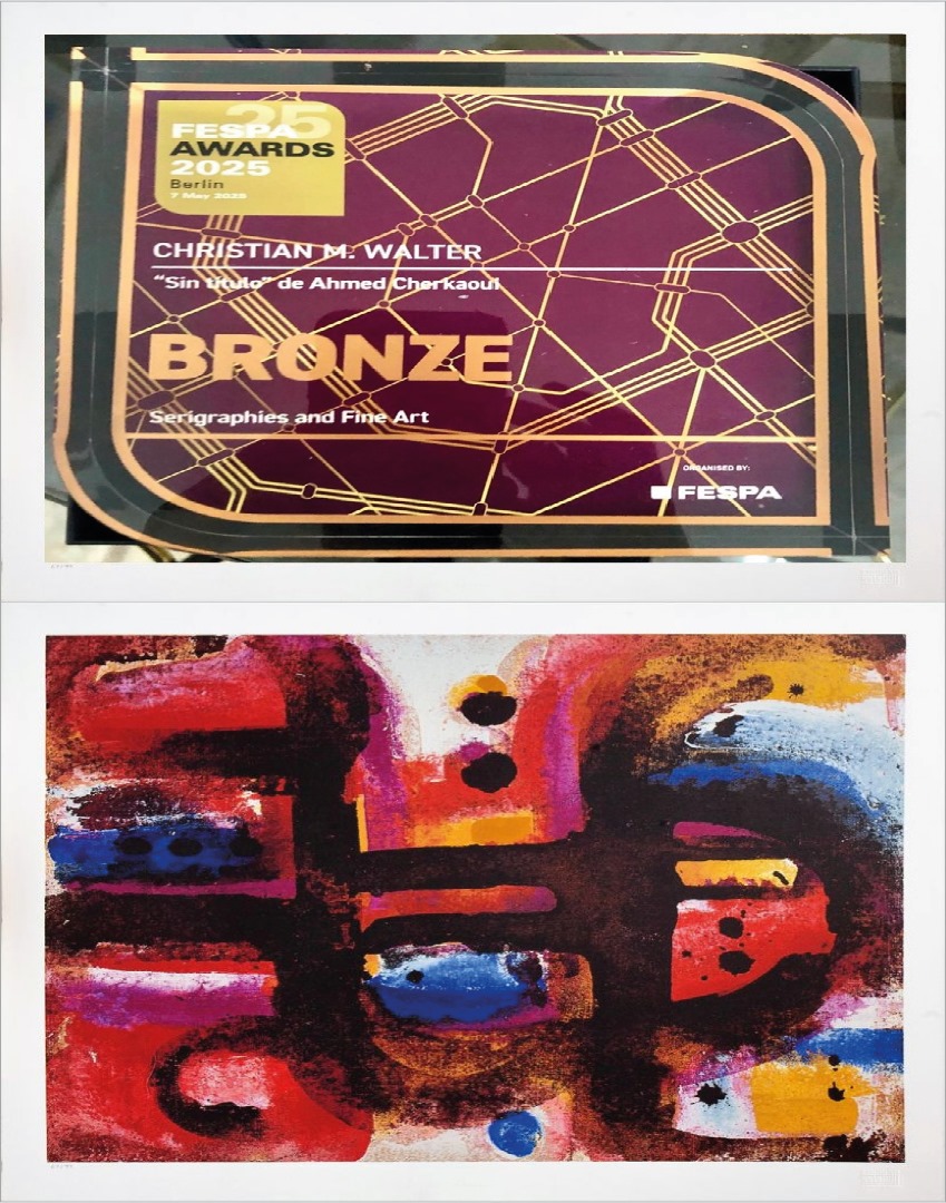 Médaille de bronze à la FESPA AWARDS à Berlin .